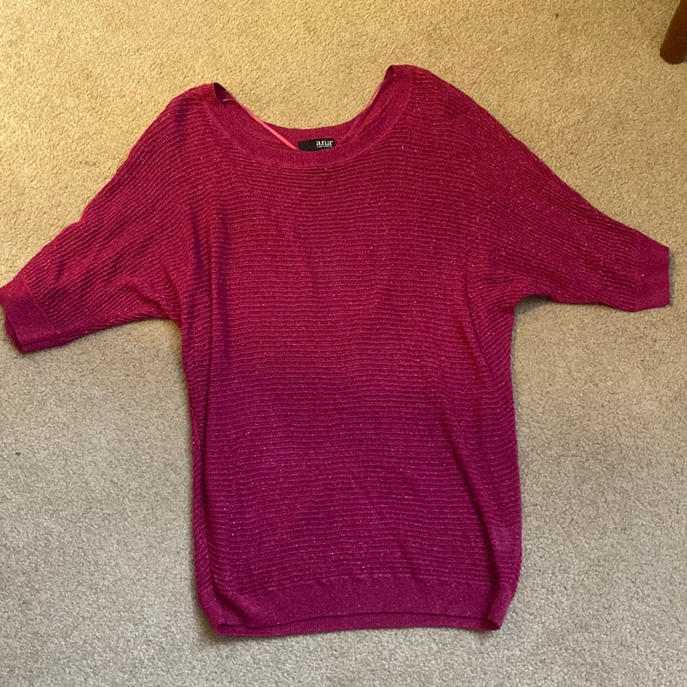 Pink Sequin Top